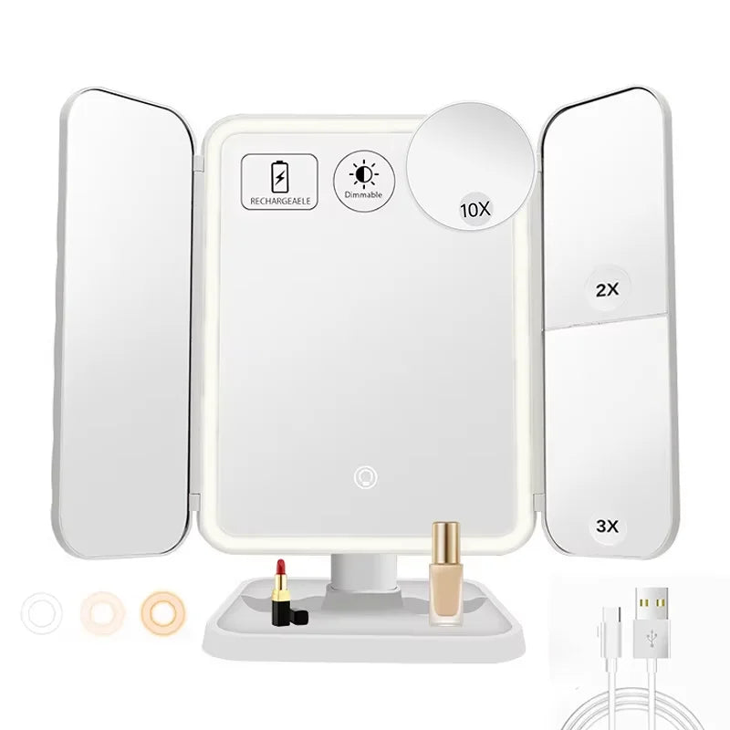 Room & Decor — LED mirror, pinboards, and humidifier