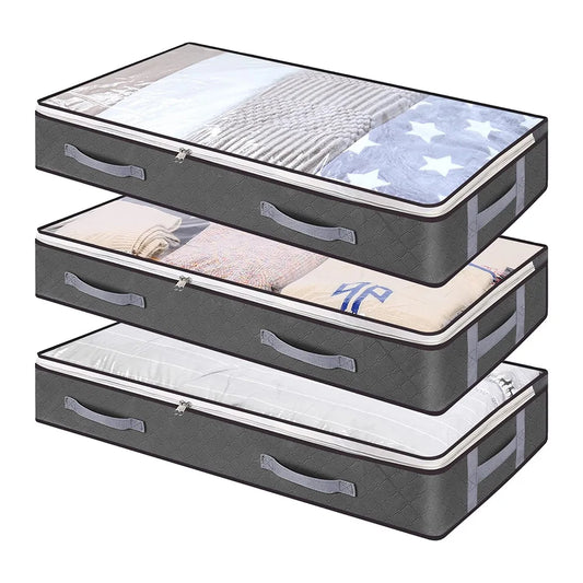 Under-Bed Storage Bags with Clear Window