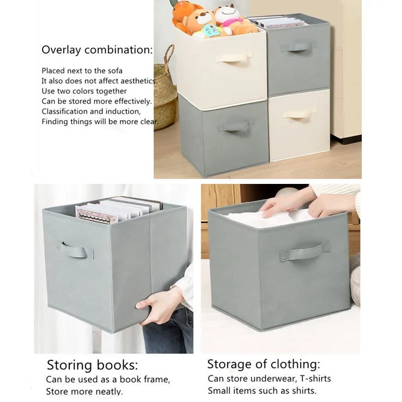Collapsible Fabric Storage Cubes